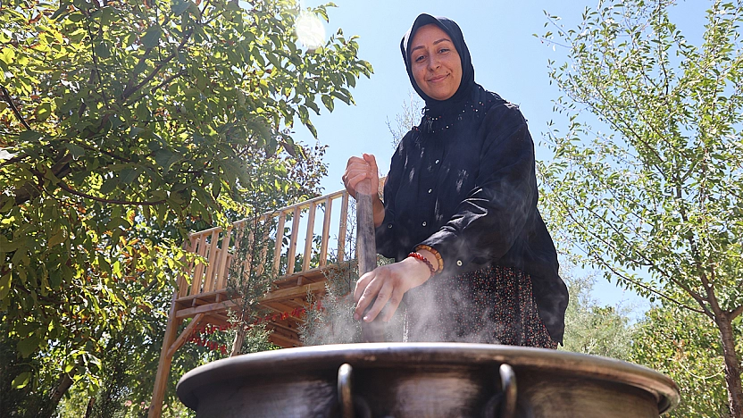Elazığ'da doğadan gelen şifa: sigara içenlere kozalak şurubu