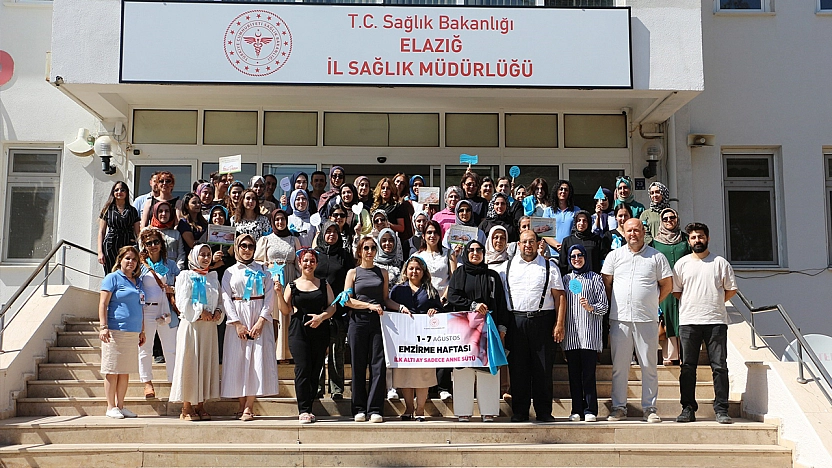 Elazığ'da Dünya Emzirme Haftası etkinlikleri
