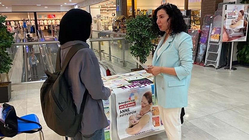 Elazığ'da Emzirme Haftası kapsamında farkındalık etkinliği düzenlendi