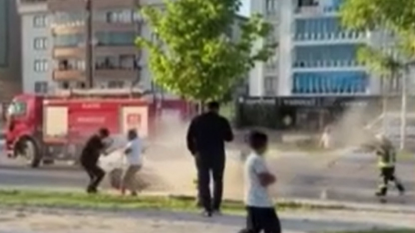 Elazığ'da faciaya ramak kaldı