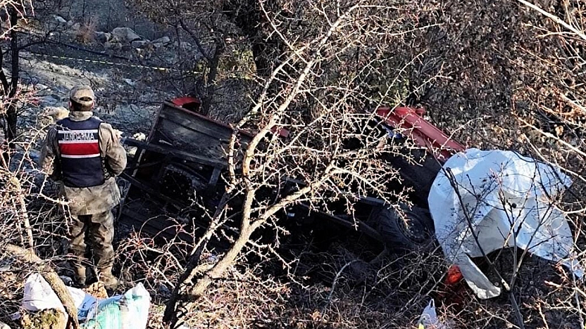 Elazığ'da feci kaza: 1 ölü, 1 yaralı