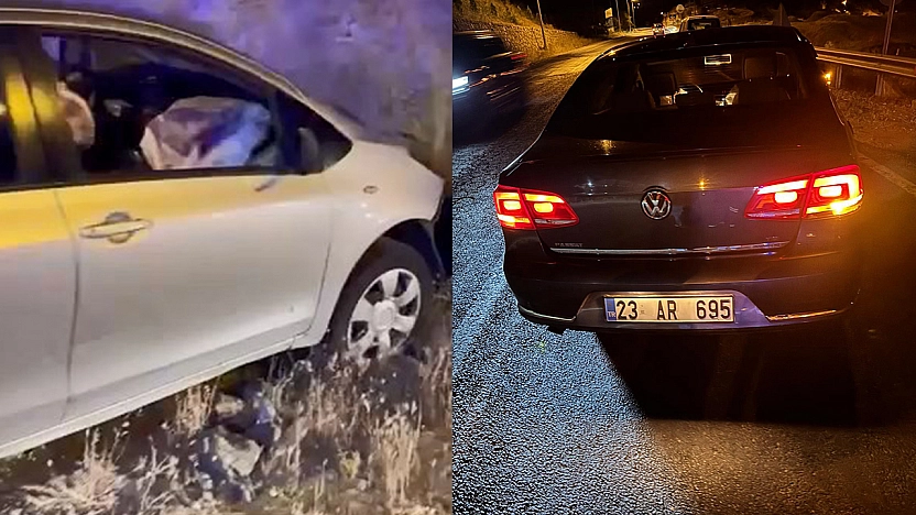 Elazığ'da feci kaza! 5 yaralı