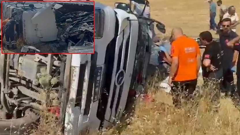 Elazığ'da feci kaza!