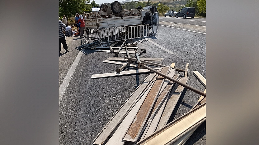 Elazığ'da feci kaza!