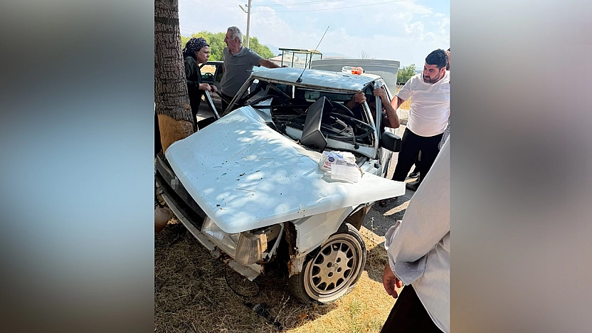 Elazığ'da feci kaza!