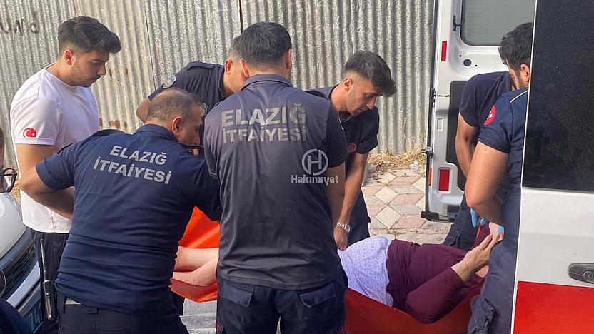 Elazığ'da haber alınamayan yaşlı kadına ekipler ulaştı