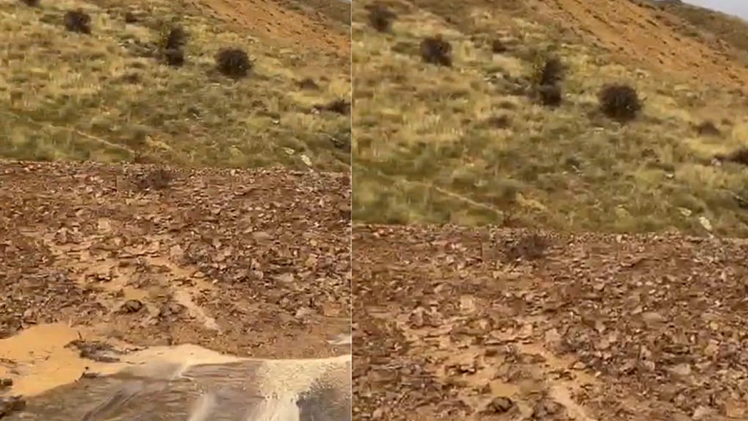 Elazığ'da heyelan paniği