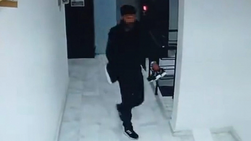 Elazığ'da hırsızlık anı kamerada