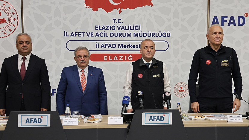 Elazığ'da İl Afet Risk Azaltma Planı ele alındı