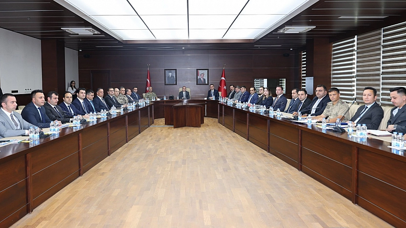 Elazığ'da il güvenlik ve asayiş koordinasyon toplantısı gerçekleştirildi