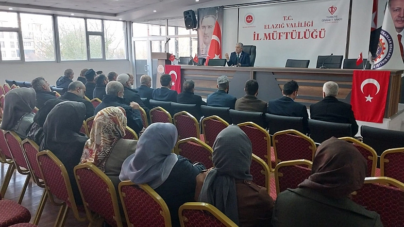 Elazığ'da İl Vaizler Toplantısı gerçekleştirildi