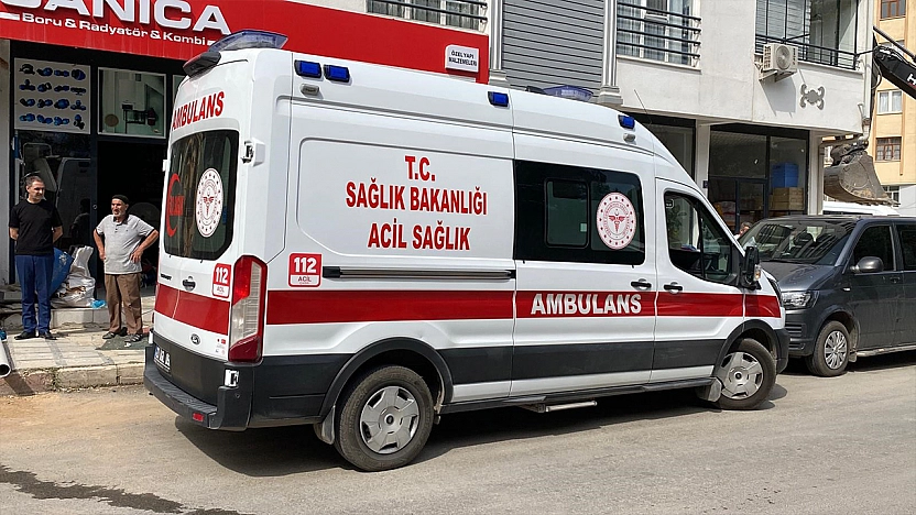 Elazığ'da inşaat kontrolü sırasında ayağı kayan mühendis yaralandı!