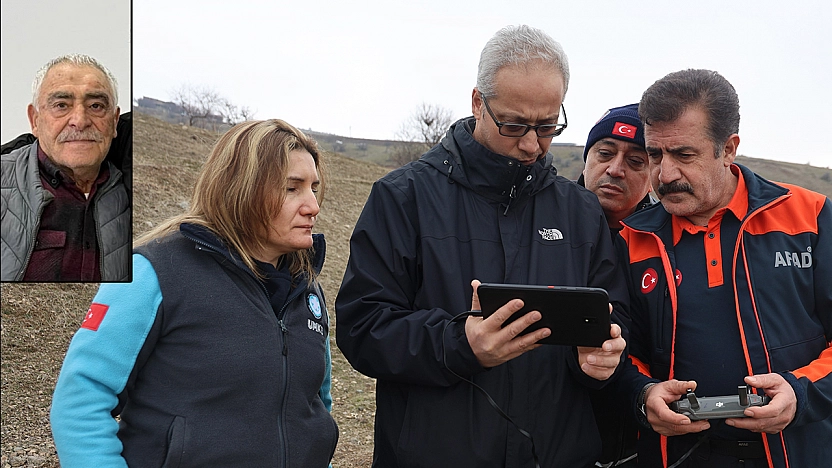 Elazığ'da kaybolan yaşlı adam için ekipler seferber oldu