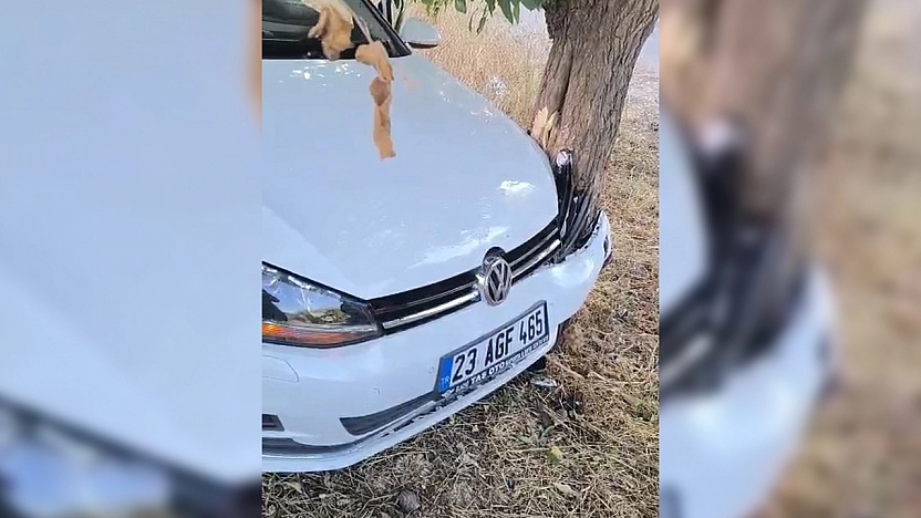 Elazığ'da kaza: 2 Yaralı