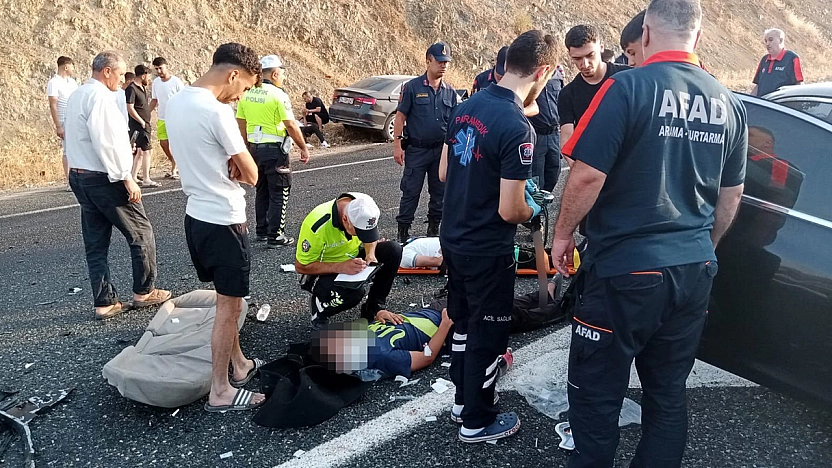 Elazığ'da korkunç kaza: çok sayıda yaralı