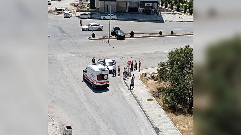 Elazığ'da korkutan kaza: 1 yaralı