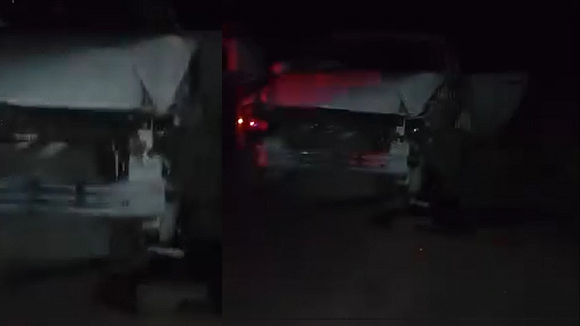 Elazığ'da korkutan kaza: 2 yaralı