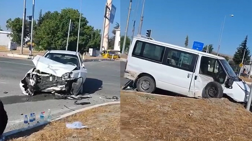 Elazığ'da korkutan kaza: 2 yaralı