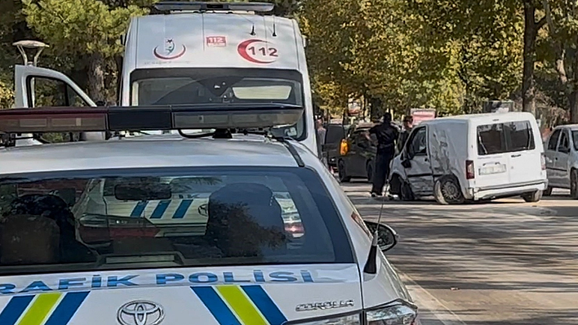 Elazığ'da korkutan kaza