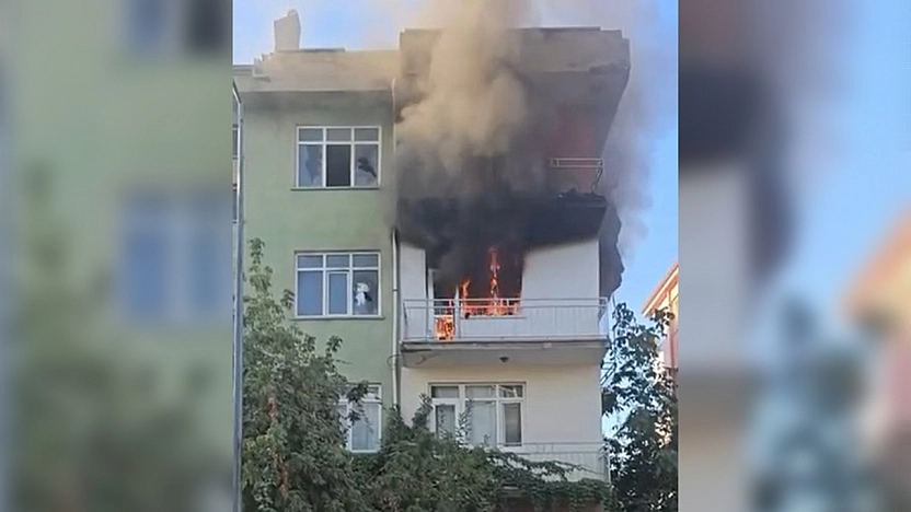 Elazığ'da korkutan yangın