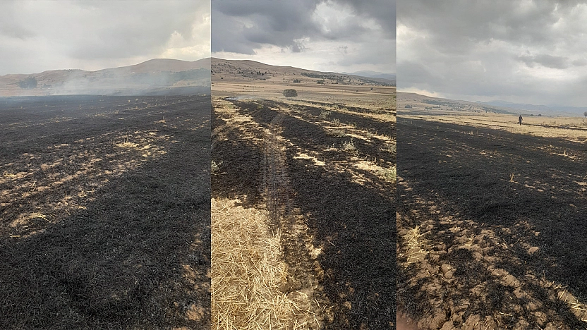 Elazığ'da korkutan yangın