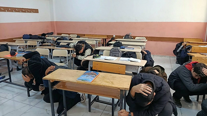 Elazığ'da lise öğrencilerine Afet Farkındalık eğitimi verildi