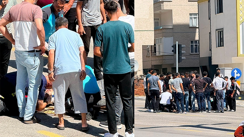 Elazığ'da motosiklet kazası: 1 Yaralı