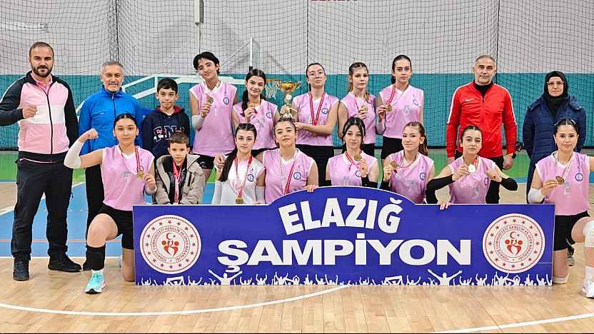 Elazığ'da  NFK  Anadolu Lisesi kız öğrencilerinden büyük başarı!