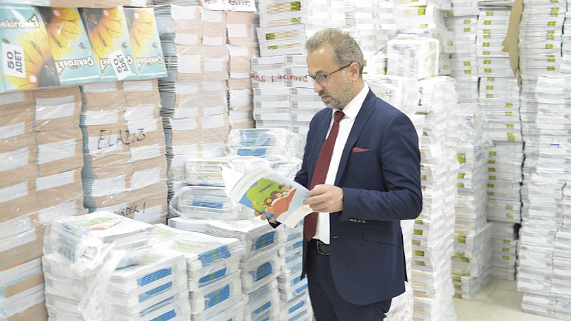 Elazığ'da öğrencilere ders kitabı dağıtılacak