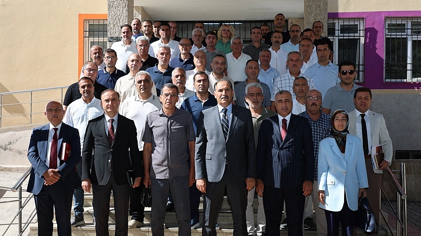 Elazığ'da Ortaokul müdürleriyle eğitim yılı hazırlık toplantısı yapıldı