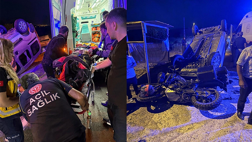 Elazığ'da otomobil ile motosiklet çarpıştı: 1 kişi ağır yaralandı