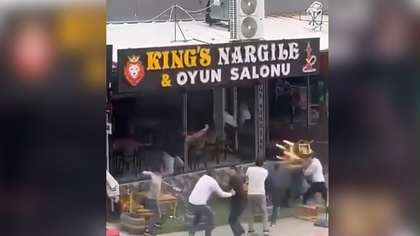 Elazığ'da oyun salonunda kavga