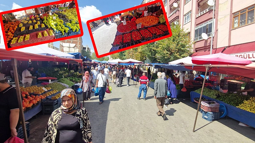 Elazığ'da pazar fiyatları vatandaşı zorluyor: 'Artık alıştık'