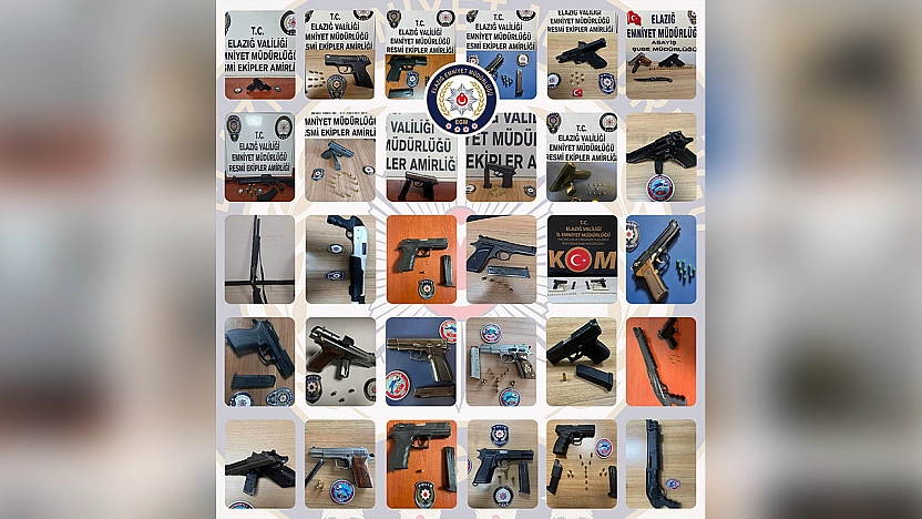 Elazığ'da polis operasyonları: 95 şüpheli yakalandı