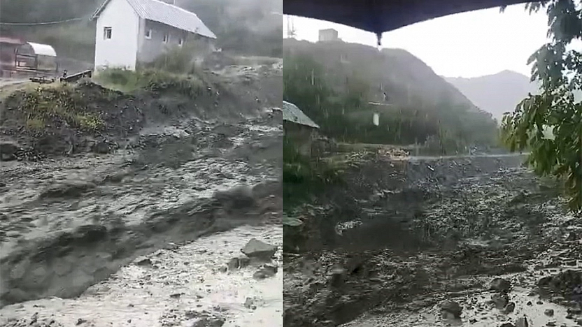 Elazığ'da sağanak sonrası sel