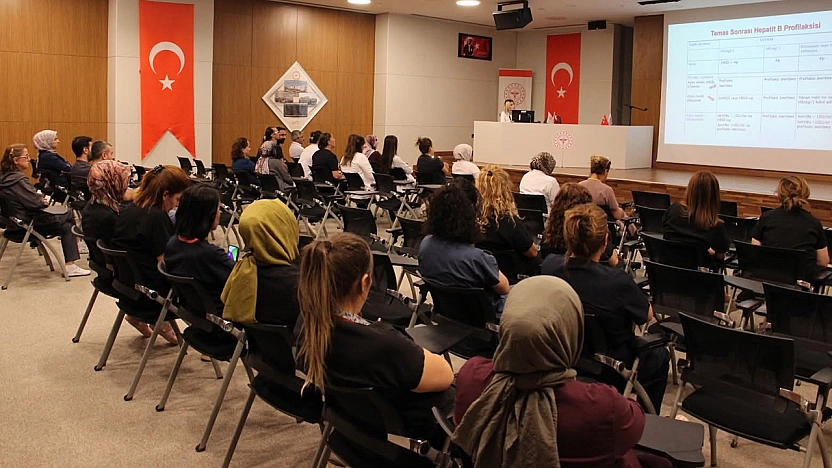 Elazığ'da sağlık çalışanlarına eğitim verildi