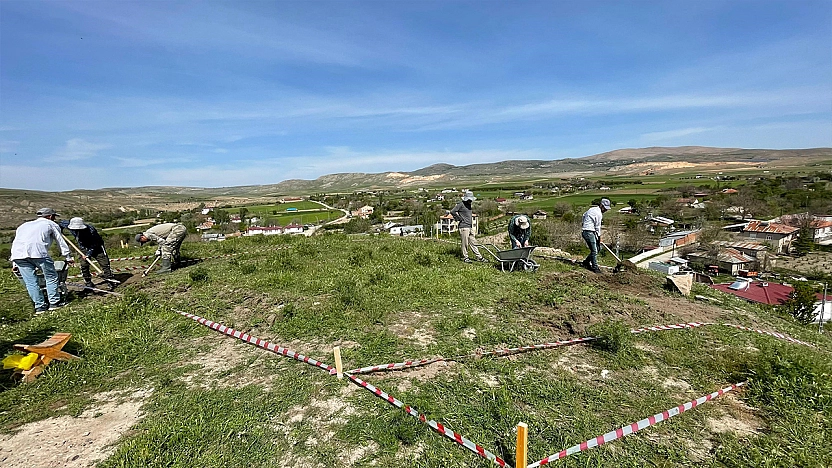 Elazığ'da Tadım Kalesi ve Höyüğünde kazı çalışmaları yeniden başladı
