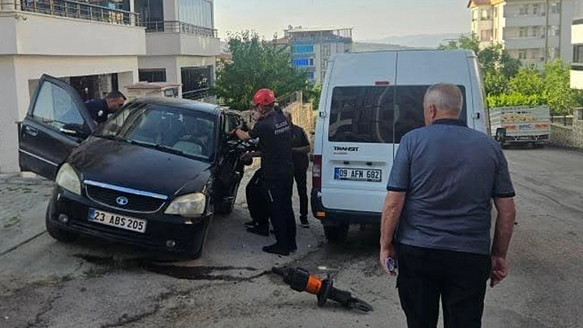Elazığ'da trafik kazası: 1 yaralı