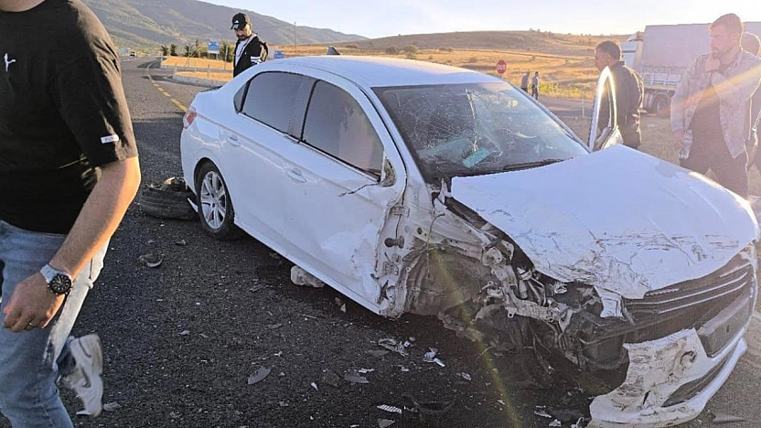 Elazığ'da trafik kazası: çok sayıda yaralı