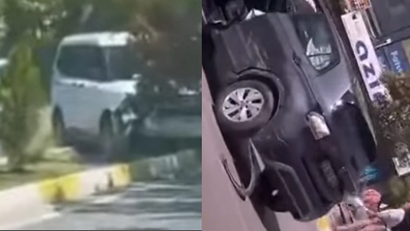 Elazığ'da trafik kazası!