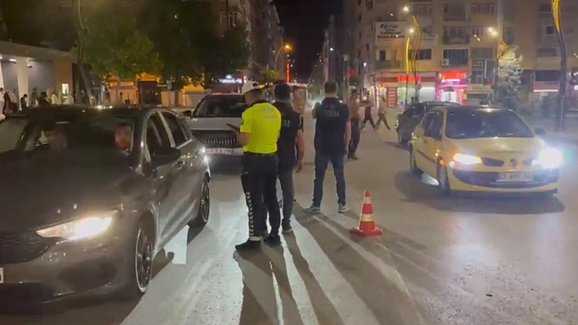 Elazığ'da trafik uygulaması: Sürücülere ceza yağdı