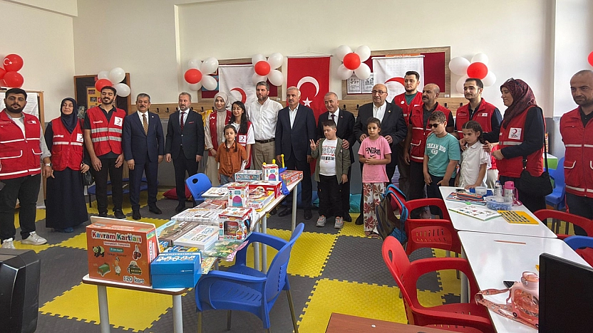 Elazığ'da Türk Kızılay'ın destekleriyle özel eğitim sınıfı açıldı