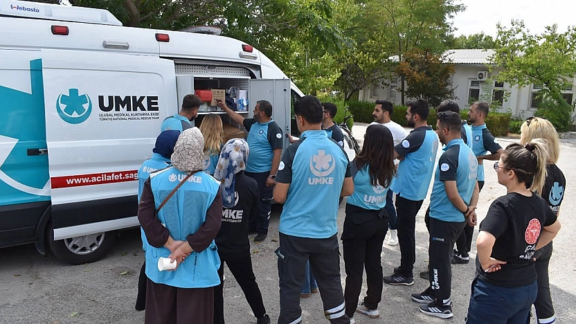 Elazığ'da UMKE'den acil müdahale eğitimi