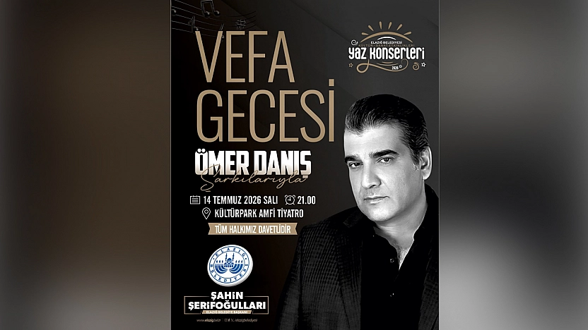 Elazığ'da vefa gecesi