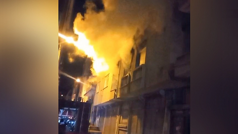 Elazığ'da yangın paniğe neden oldu