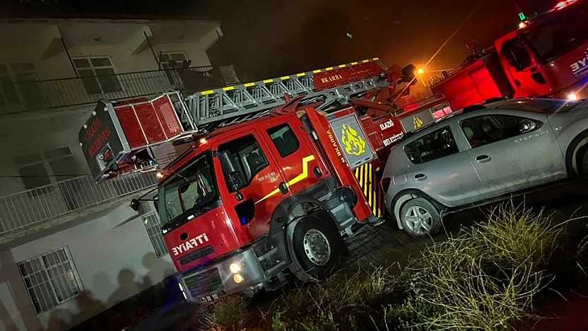Elazığ'da yangın paniği: İtfaiye faciayı önledi