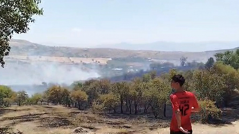 Elazığ'da yangın paniği