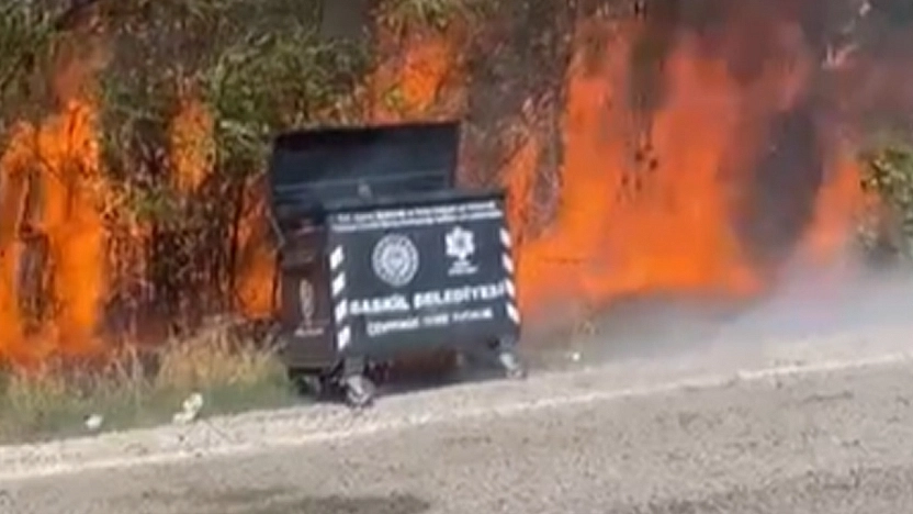 Elazığ'da yangın paniği!