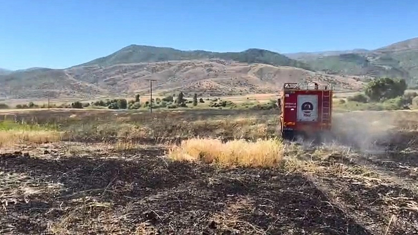 Elazığ'da yangın!
