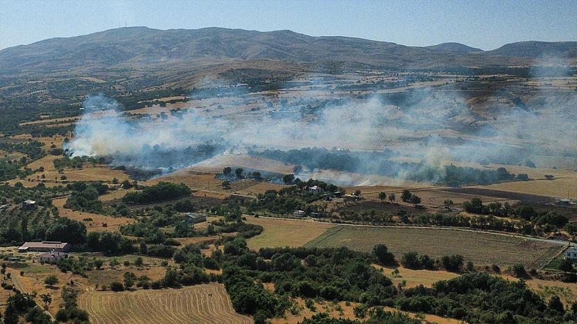 Elazığ'da yangınlar devam ediyor